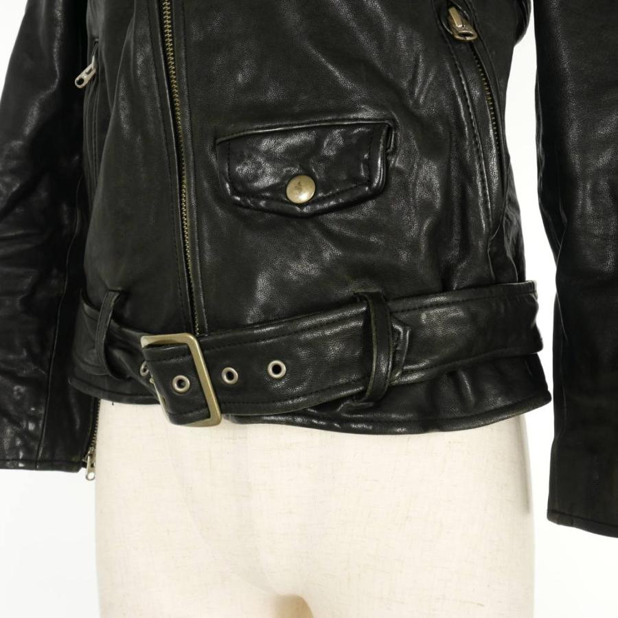 beautiful people ダブルライダース　ラムレザーブラック140 ビューティフルピープル beautiful people ラムレザー ダブル