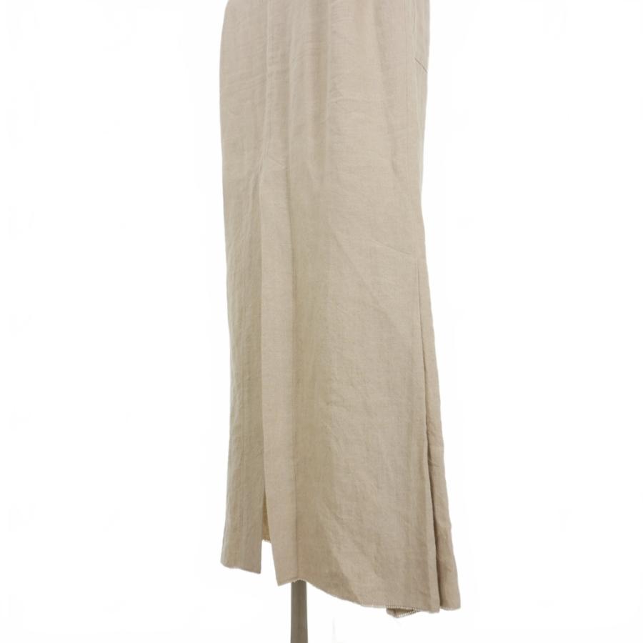 【超美品】mame kurogouchi ペプラムスカート　ベージュ 超美品】mame kurogouchi ペプラムスカート ベージュ Mame Kurogouchi