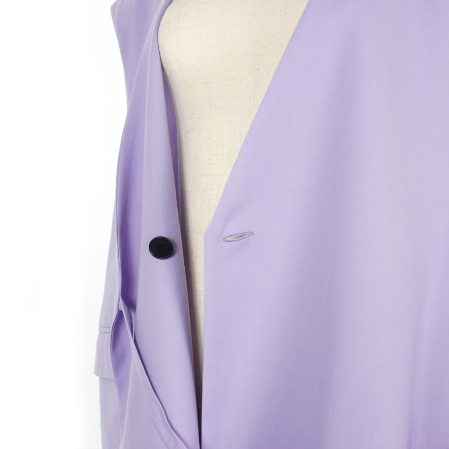 未使用品 チノ CINOH 23SS サマーウール ジレ ベスト ノースリーブ  