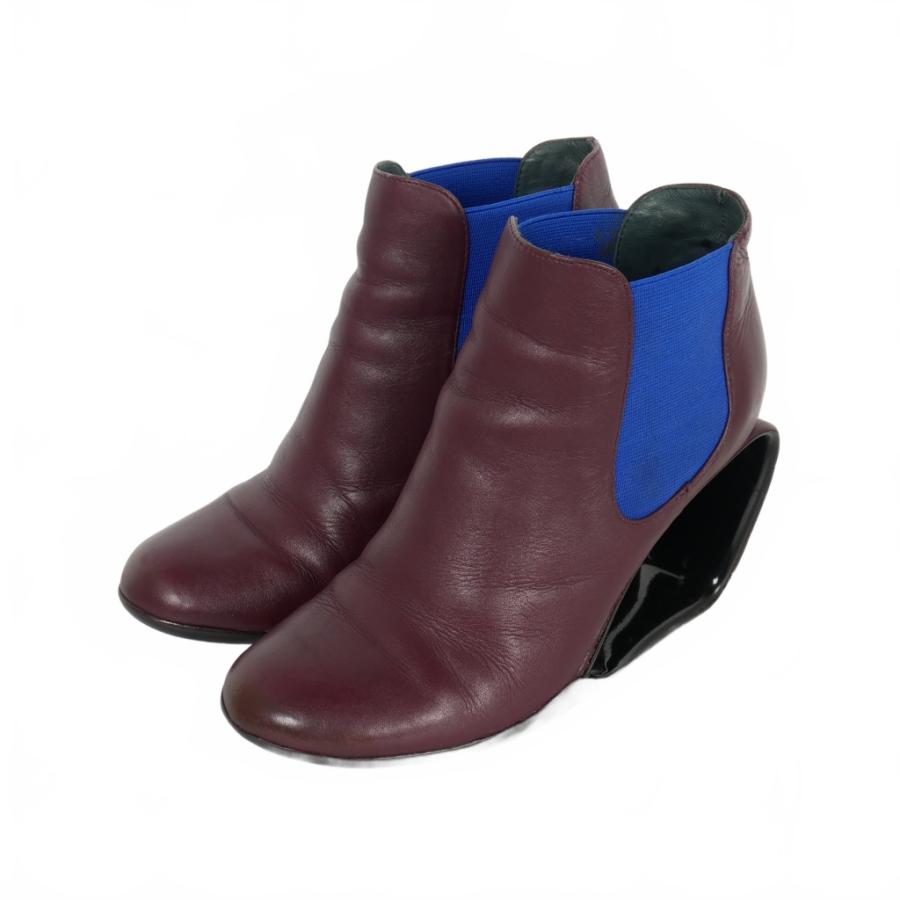 【未使用品】UNITED NUDE Mobiusロングブーツ 定価52,800円 ユナイテッド ヌードの「メビウス」シリーズ、日本限定カラーをルミネ