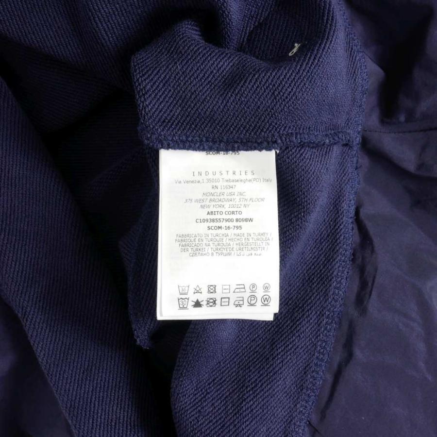 Moncler ABITO 半袖ワンピース　M MONCLER - モンクレール レディース ワンピース 半袖 コットン MONCLER