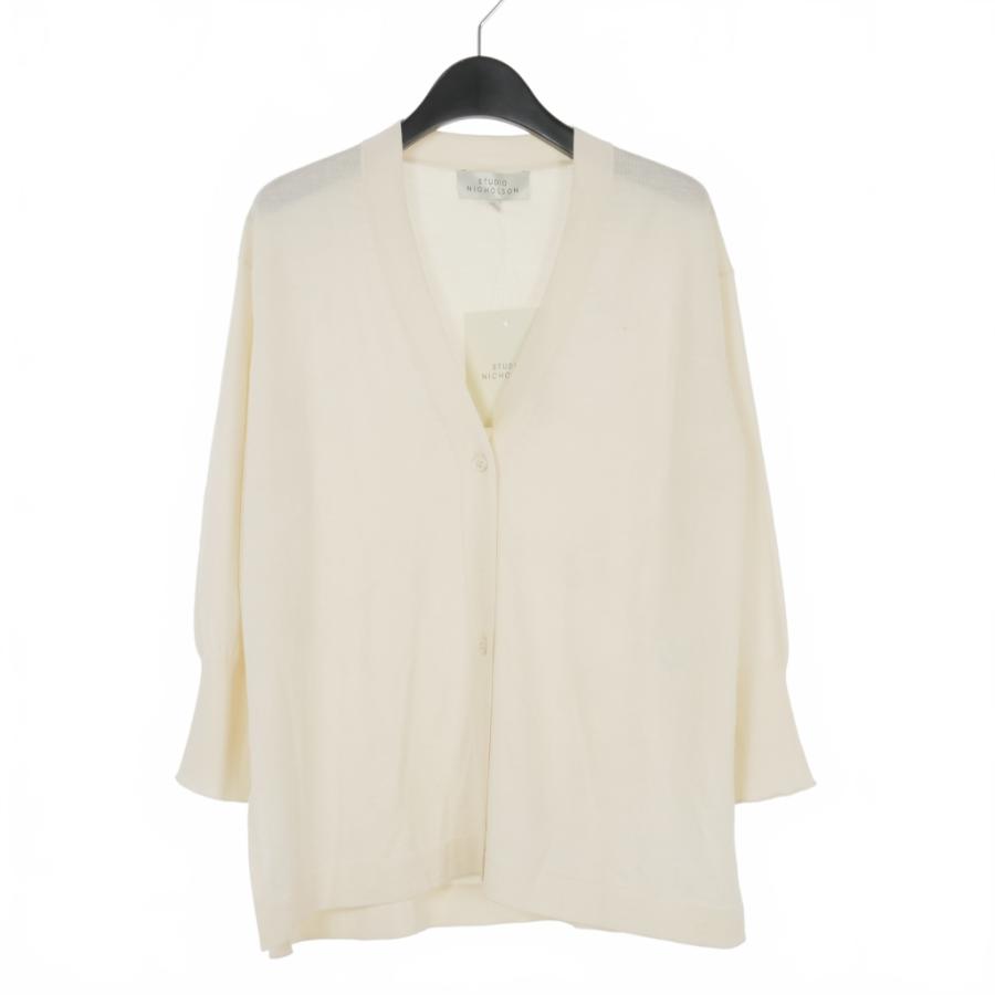スタジオニコルソン STUDIO NICHOLSON ウール シルク ニット  