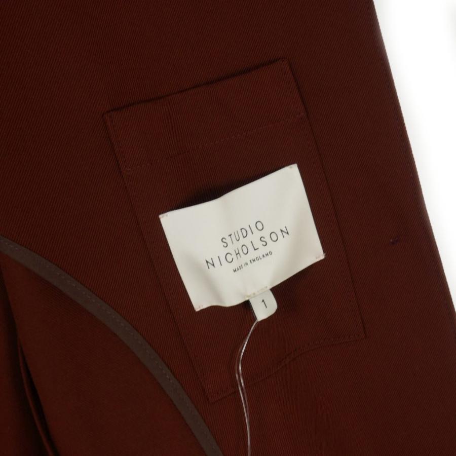 スタジオニコルソン STUDIO NICHOLSON ウール ポリエステル テーラード  