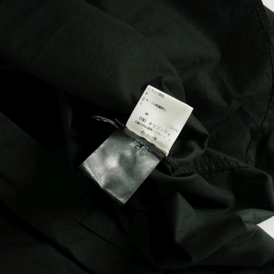 アンドゥムルメステール ANN DEMEULEMEESTER スタンドカラー リボン ロングシャツ 長袖 38 黒 ブラック レディース｜vectorpremium｜08