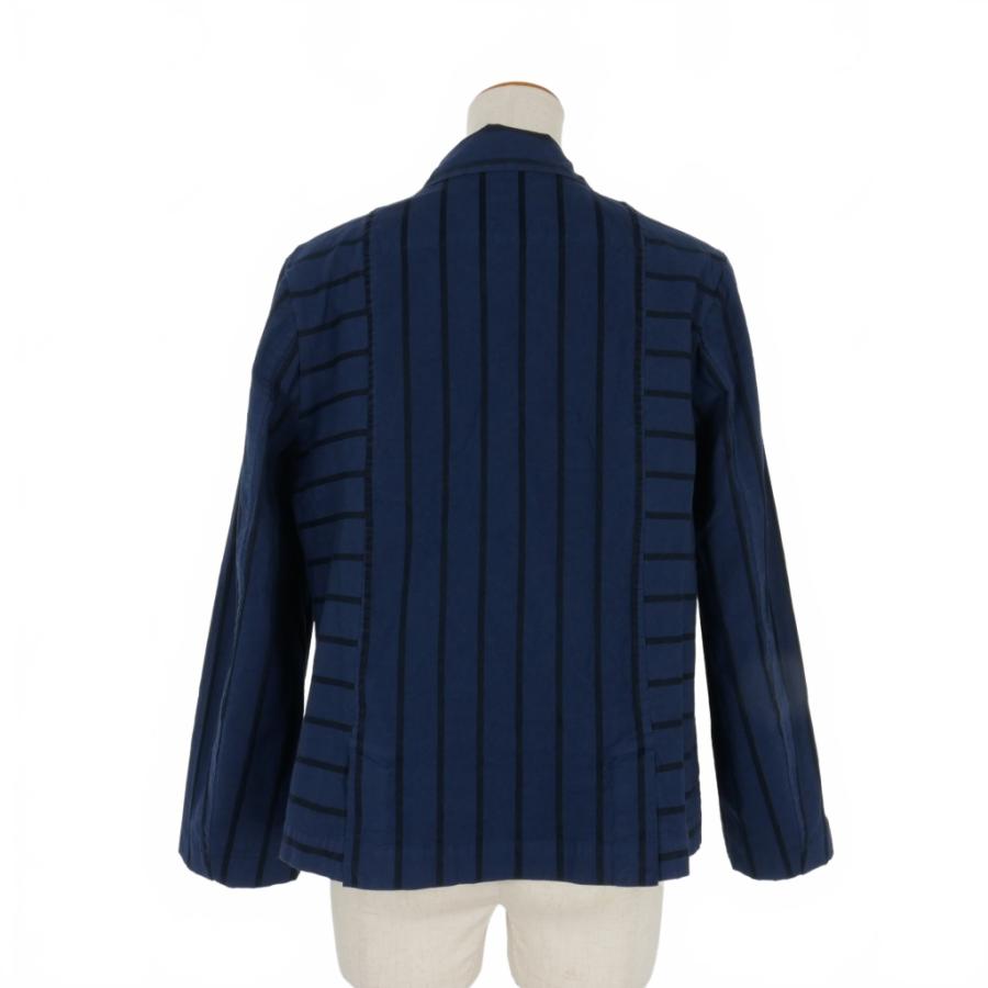 17ss ISSEY MIYAKE MEN カラーレスストライプジャケット 17ss