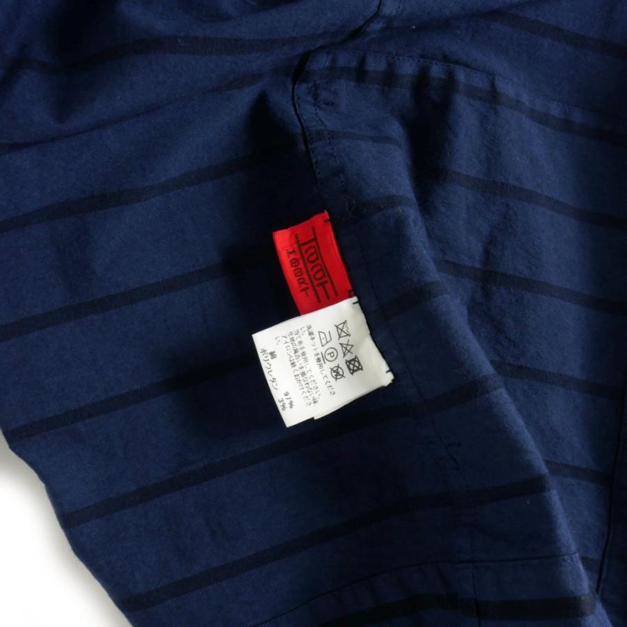 ハート Haat イッセイミヤケ 17SS 製品染め ストライプ コットン  