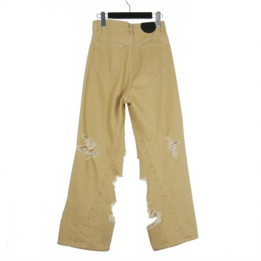 ベルパー BELPER 23SS TWISTED DENIM PANTS クラッシュデニムパンツ 