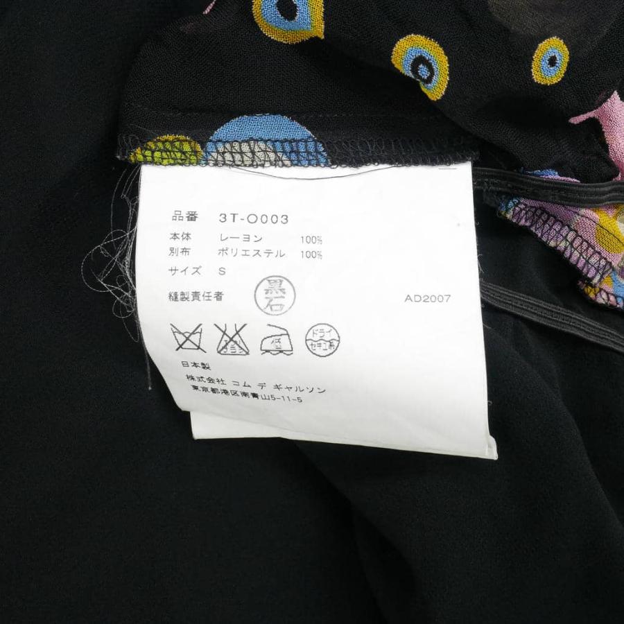 タオ コムデギャルソン 07AW グラフィック シースルーシャツ ブラウス タオ コムデギャルソン TAO COMME des GARCONS 07AW グラフィック