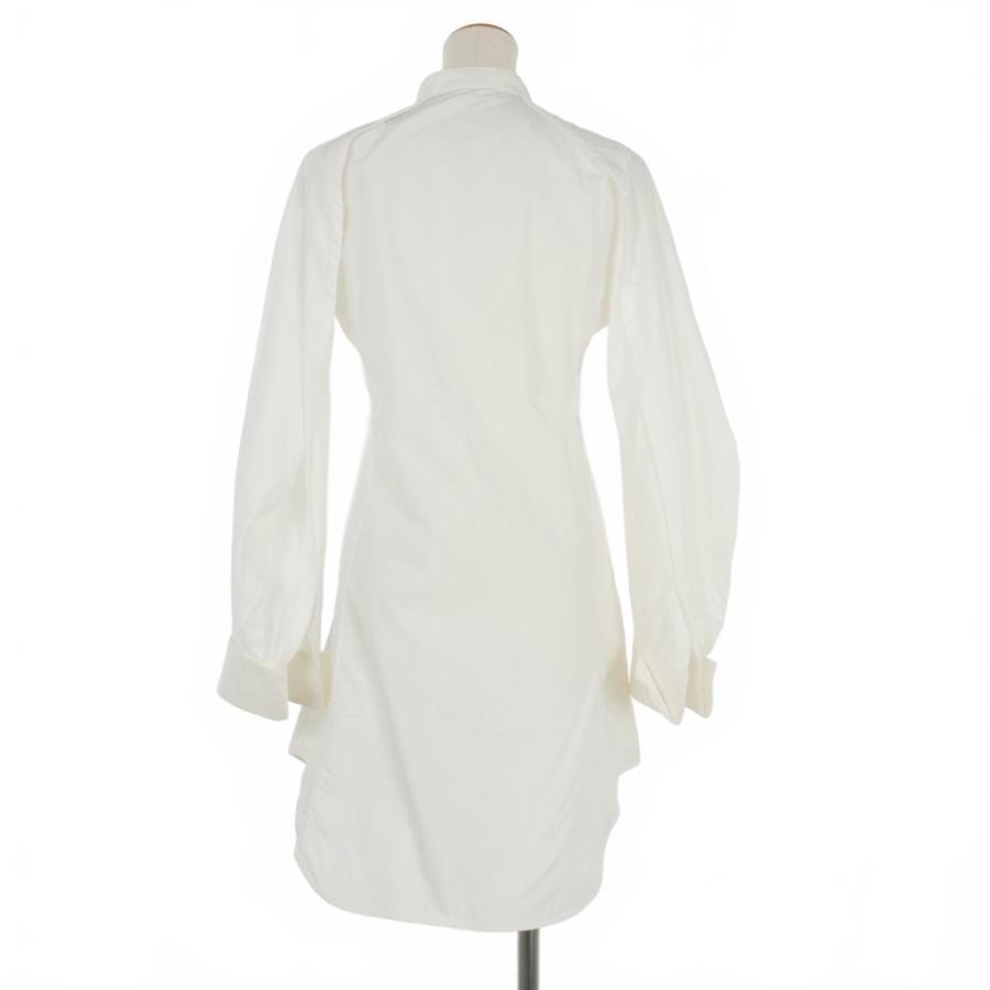 フミカ ウチダ FUMIKA_UCHIDA コットン スタンドカラー ロングシャツ  