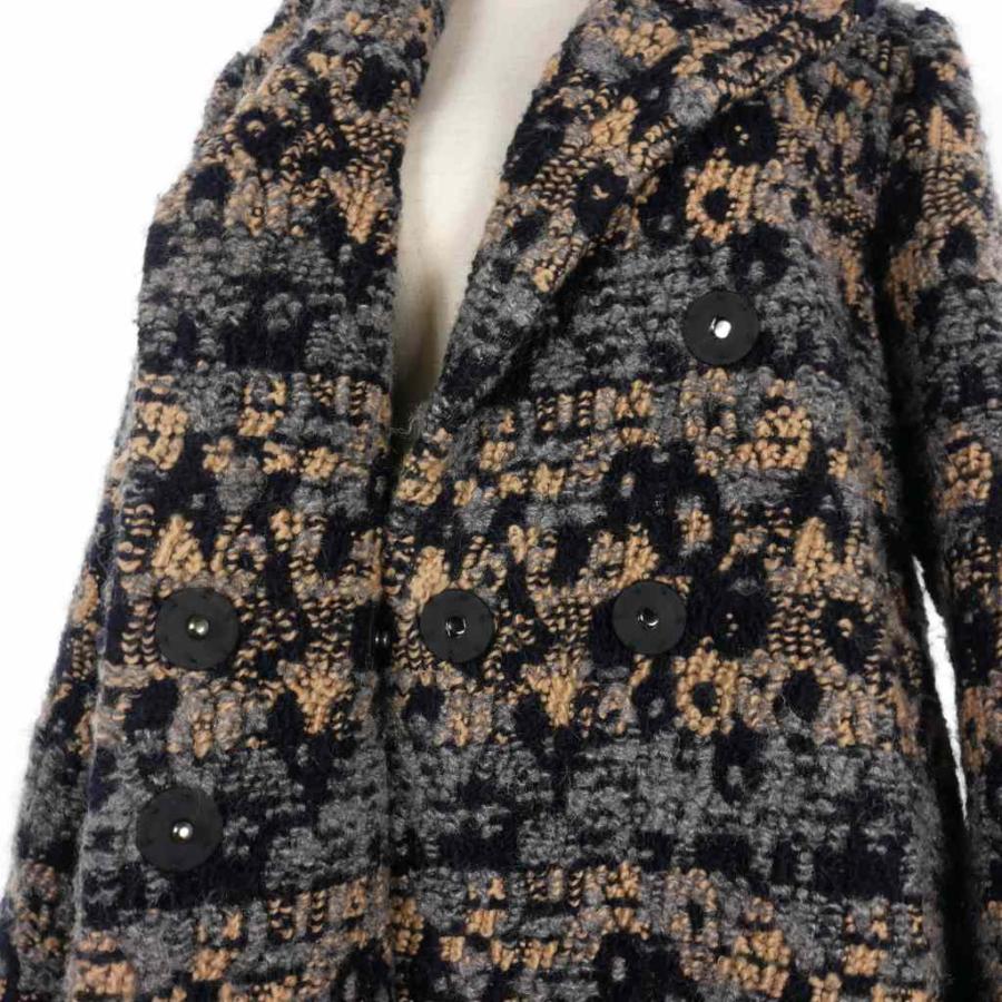 ヨシヨ YOSHIYO ツイード オーバーサイズコート 4 マルチカラー YSY  