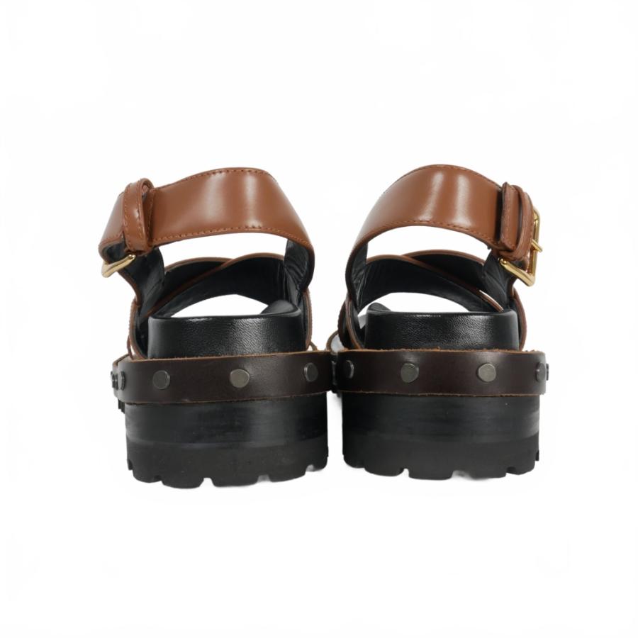MARNI マルニ FUSSBETT フスベット クロスストラップ レザーサンダル  