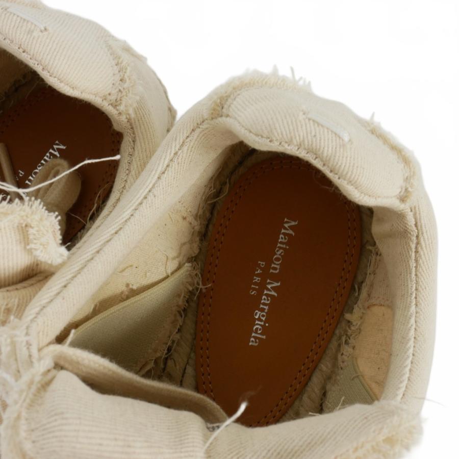 未使用品 メゾンマルジェラ Maison Margiela 22SS エスパドリーユ  