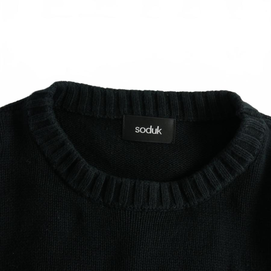 Soduk ニットblack 黒