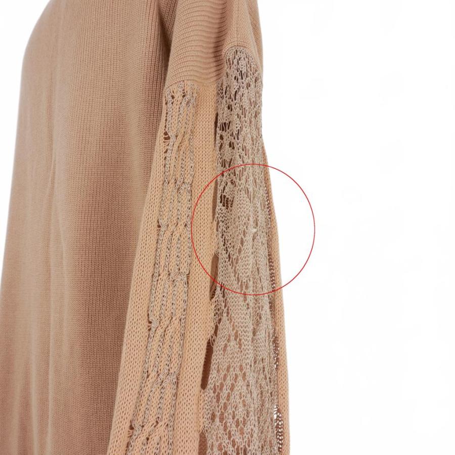 mame itajime ベージュ ロングワンピース