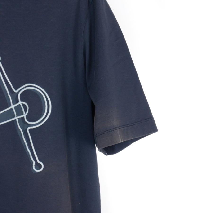 HERMES エルメス 19SS ホースビット刺繍 Tシャツ カットソー HERMES エルメス 19SS ホースビット刺繍 Tシャツ カットソー
