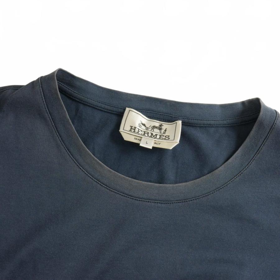 HERMES エルメス 19SS ホースビット刺繍 Tシャツ カットソー HERMES エルメス 19SS ホースビット刺繍 Tシャツ カットソー