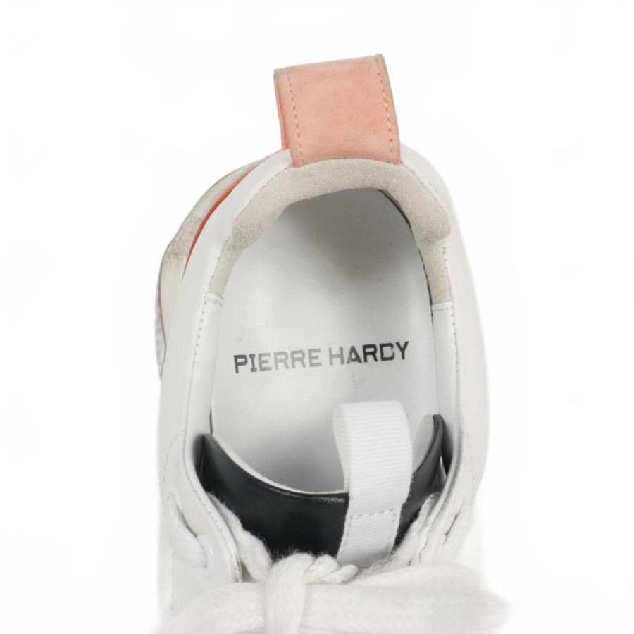 ピエール アルディ】ホワイトレザースニーカー 38