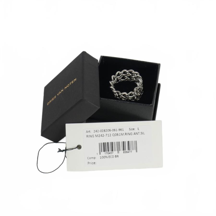未使用品 ドリスヴァンノッテン DRIES VAN NOTEN 24AW Chain ring