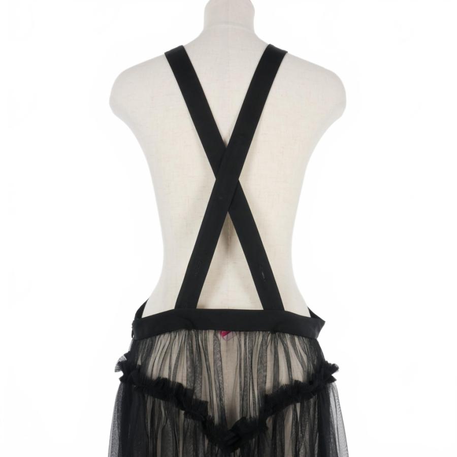 フェティコ FETICO TULLE PINAFORE DRESS チュール ドレス