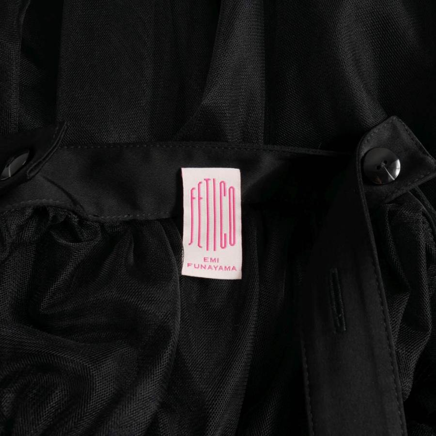 フェティコ FETICO TULLE PINAFORE DRESS チュール ドレス ワンピース  