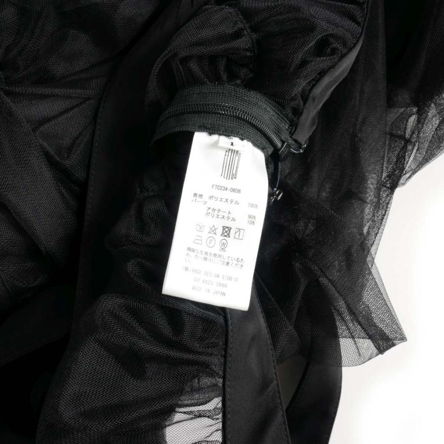 フェティコ FETICO TULLE PINAFORE DRESS チュール ドレス ワンピース  