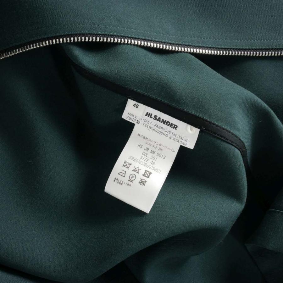 ジルサンダー JIL SANDER 22SS ウール ジップシャツ ブルゾン 48 ジルサンダー JIL SANDER 22SS ウール ジップシャツ ブルゾン 48