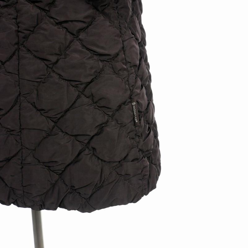 モンクレール　ダウンコート　茶タグ　ロングコート　キルティング　美品　ファー 楽天市場】モンクレール 茶タグ ダウンコート（ロングダウン