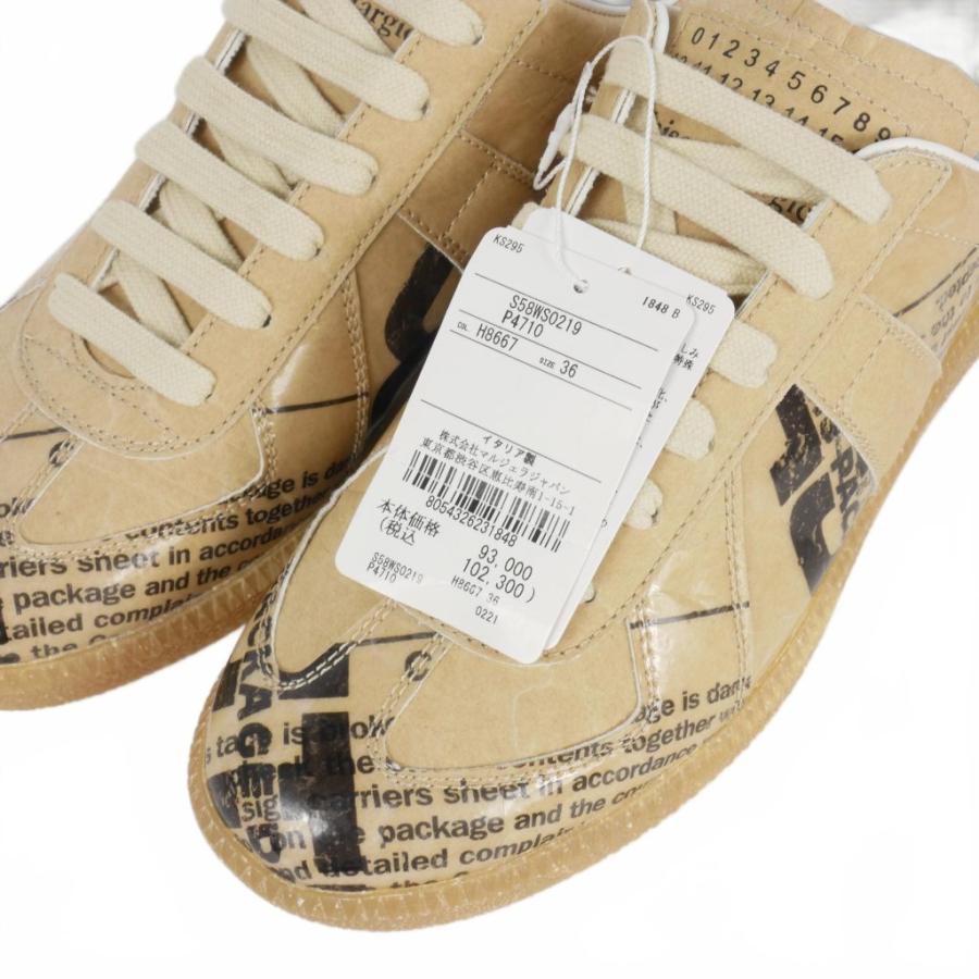 未使用品 メゾンマルジェラ Maison Margiela 22SS プリント ジャーマン 