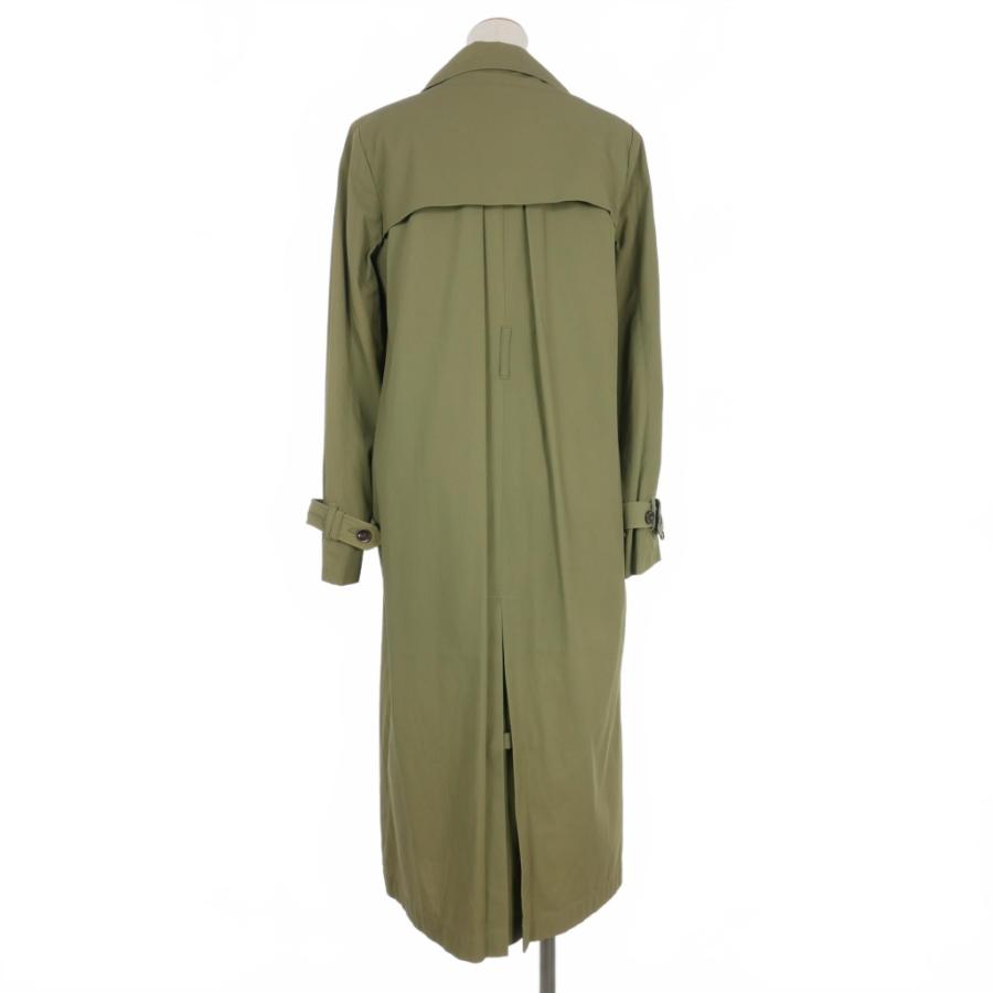 ara・ara アラアラスプリングコート ツイルロングトレンチコート 