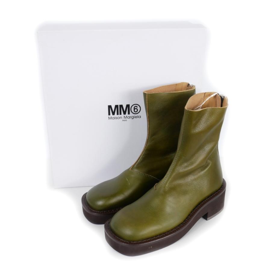 MM6 マルジェラ ショートブーツ トープ サイズ37 袋付き MM6 マルジェラ ショートブーツ トープ サイズ37 袋付き - メルカリ