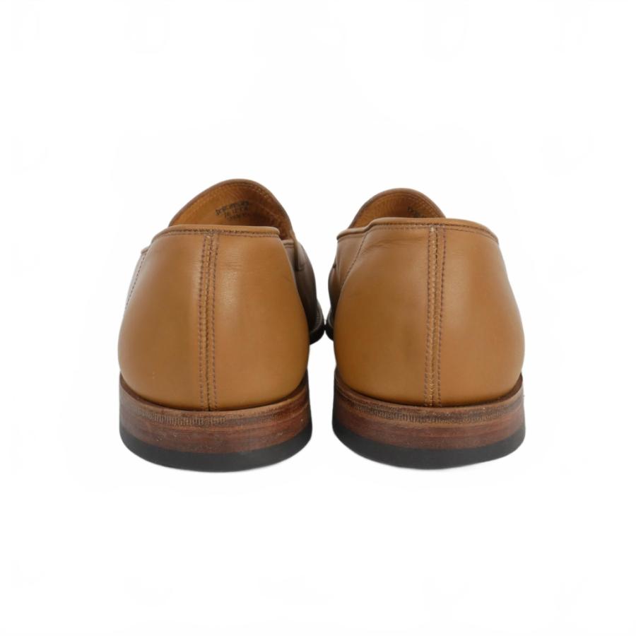 ジョンロブ JOHN LOBB DORCHESTER レザー ローファー スリッポン 7E 茶 