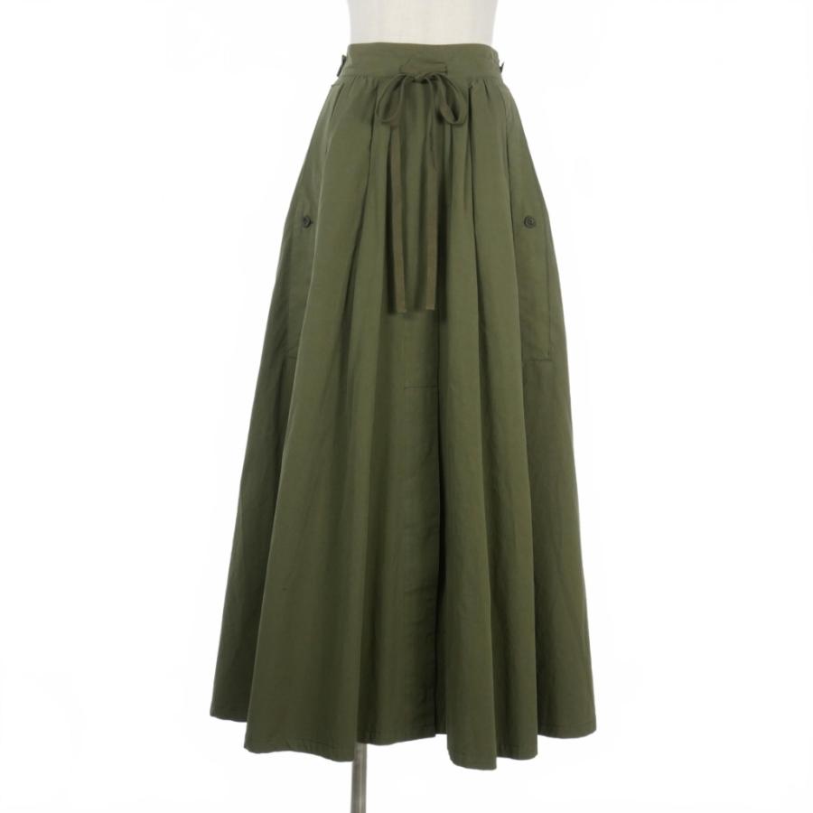 クラネ CLANE 2WAY MILITARY VOLUME SKIRT ボリューム ミリタリー  