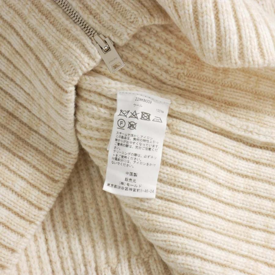 美品 チノ CINOH タートルネック ニット セーター ベージュ CINOH（チノ） ニット セーター 「CINOH/チノ」別注 TURTLE NECK TIGHT