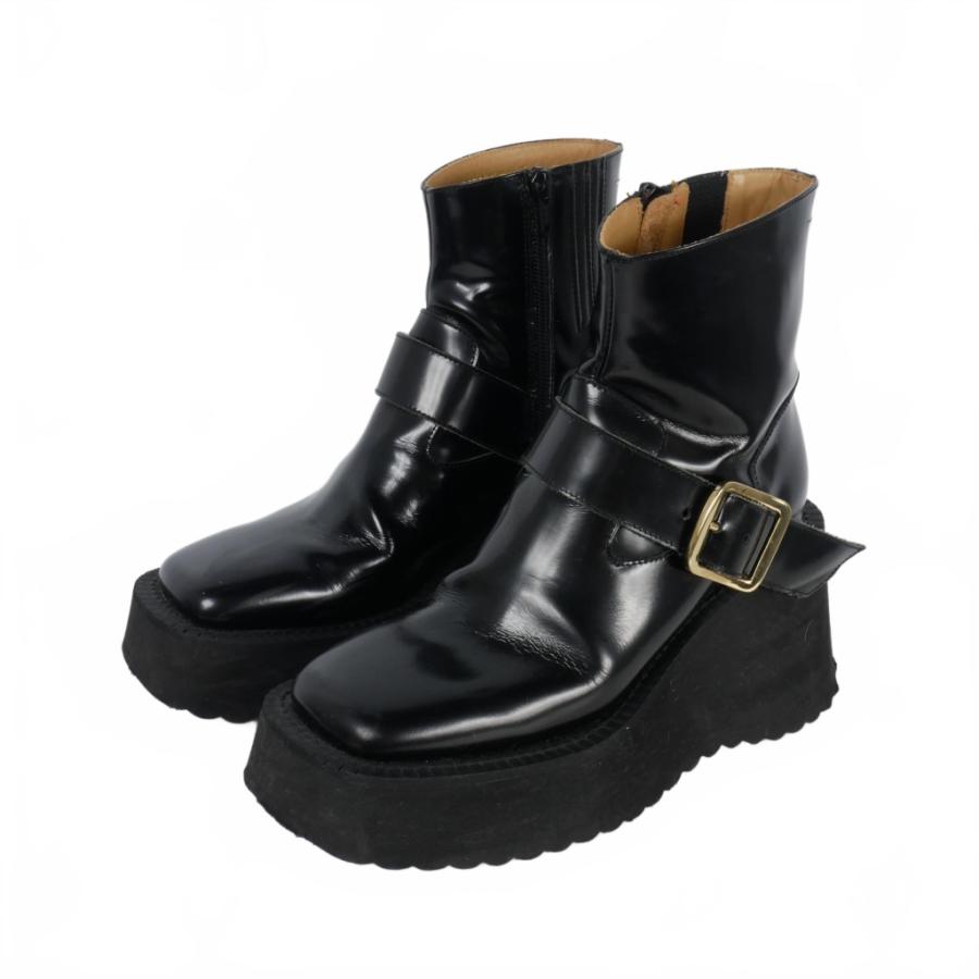 MM6 Maison Margiela メゾンマルジェラ アンクルブーツ レザー