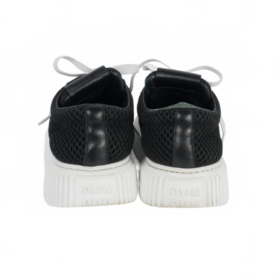 miu miu（ミュウミュウ） プラットフォーム メッシュスニーカー