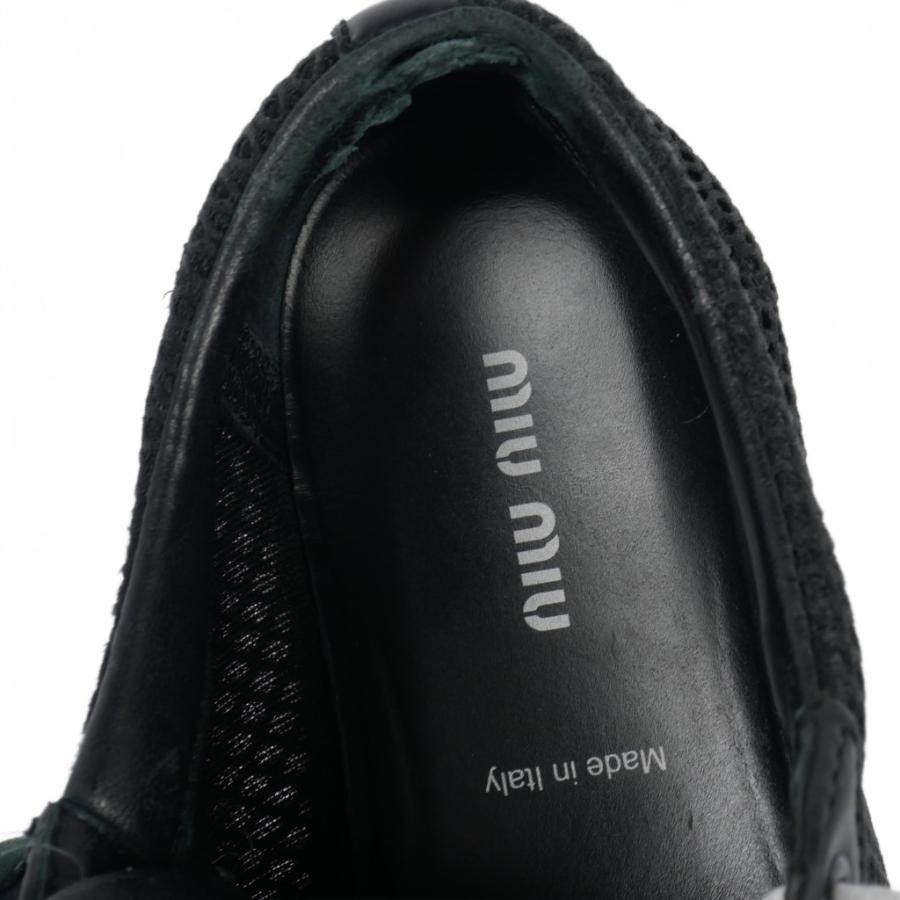 miu miu（ミュウミュウ） プラットフォーム メッシュスニーカー