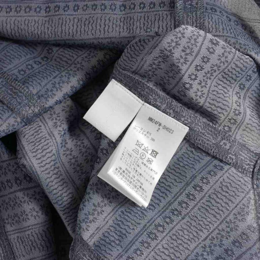 未使用品 マメクロゴウチ Mame Kurogouchi 24AW フローラル