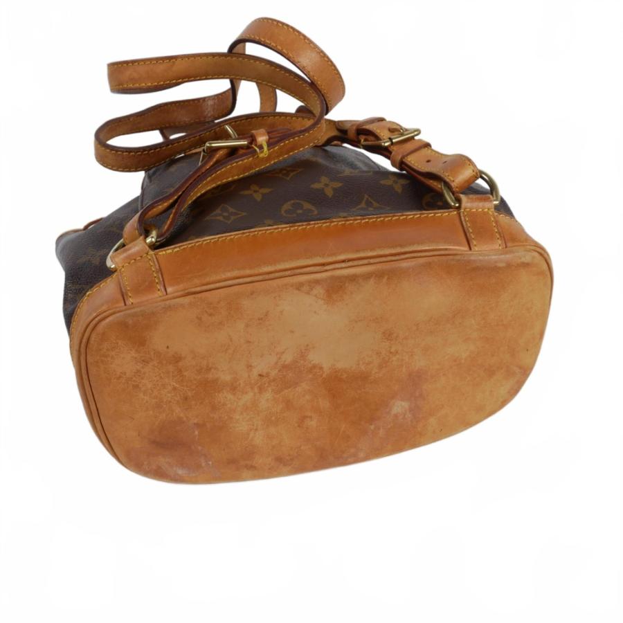 LOUIS VUITTON◇モンスリMM_モノグラムキャンバス/PVC/BRW/M51136