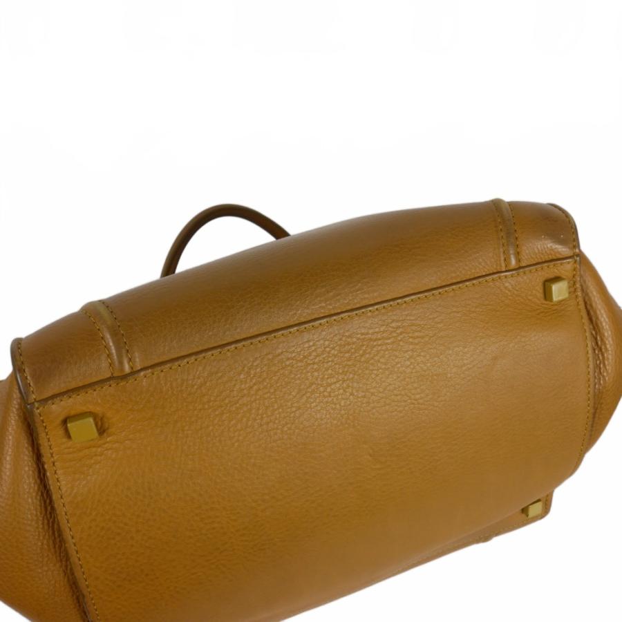 CELINE セリーヌ ラゲージ ファントム スクエアバッグ ラージ 茶