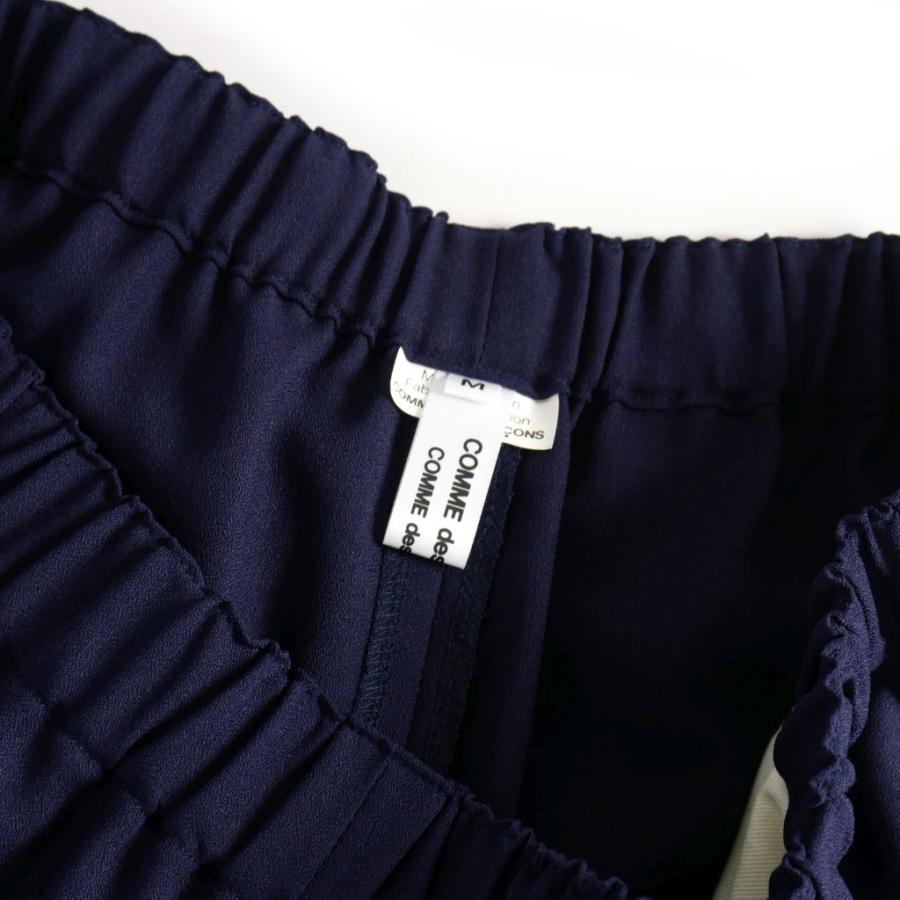 COMME des GARÇONS ネイビー サルエルパンツ XS コムデギャルソンコムデギャルソン COMME des GARCONS コムコム