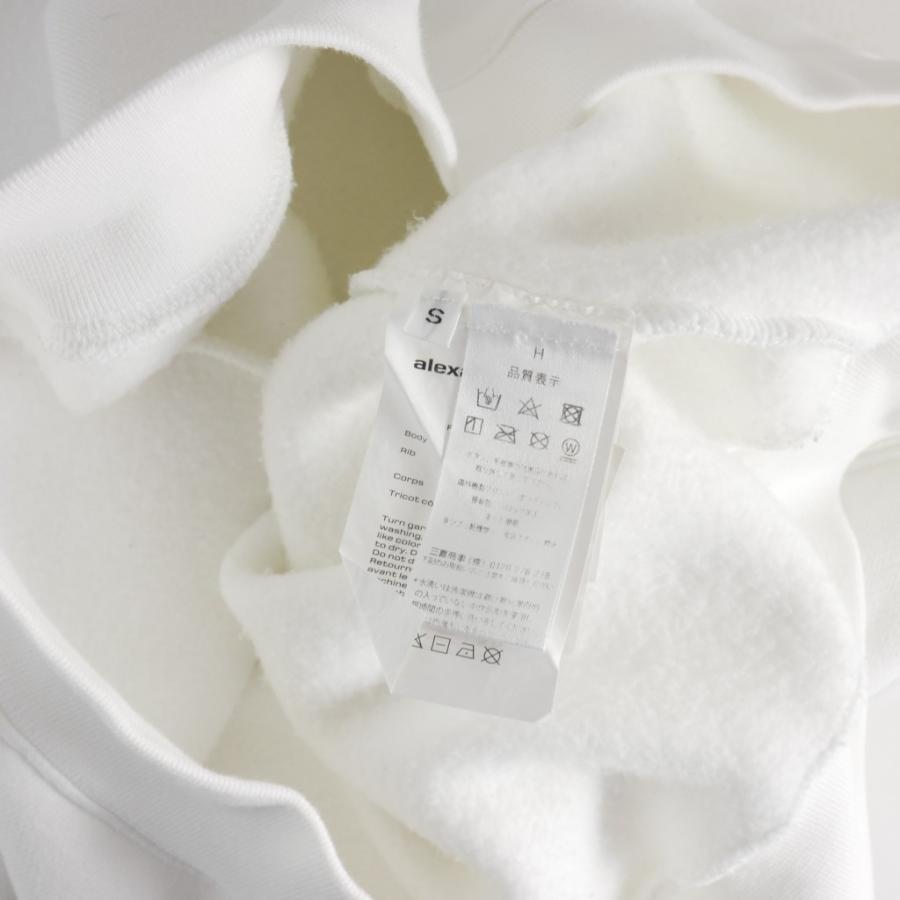 アレキサンダーワン ALEXANDER WANG パフロゴ 裏起毛 クロップド