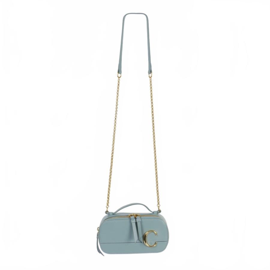 ら*む様 Chloé バニティミニ　チェーンショルダーバッグ Chloe（クロエ） クロエシー ミニバニティバッグ チェーン ショルダー