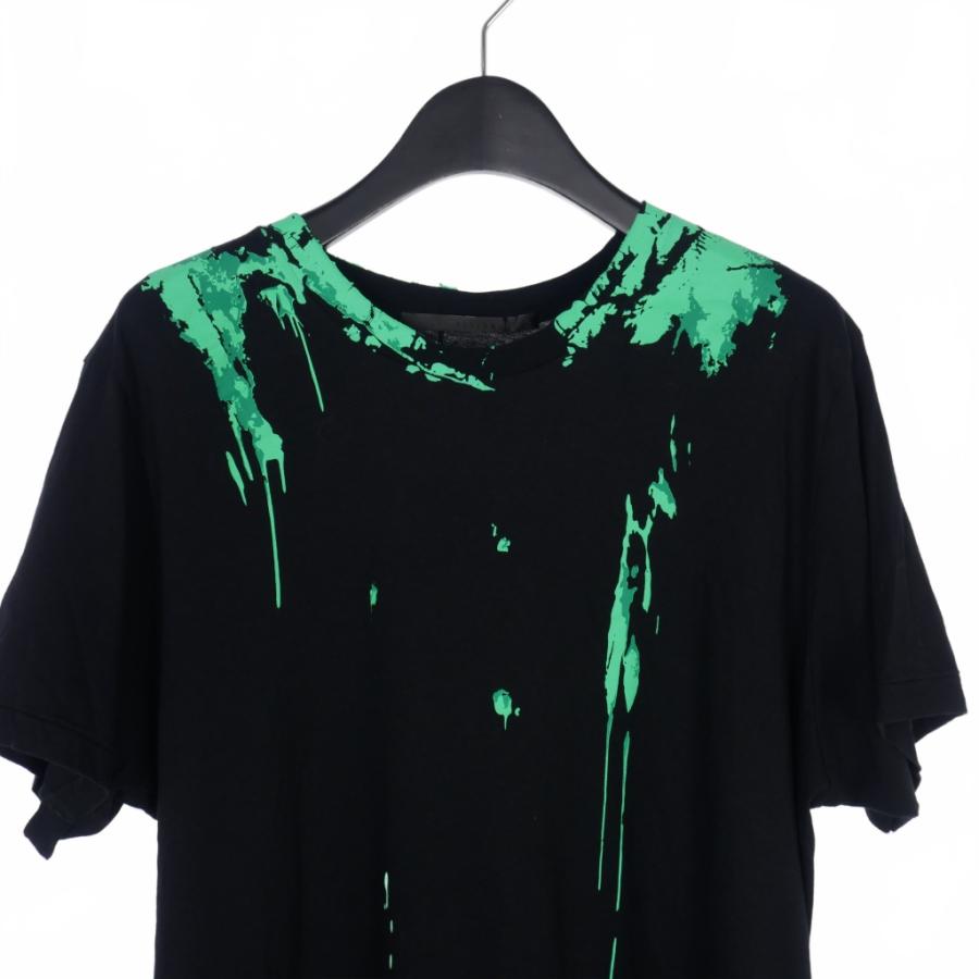 ハイダーアッカーマン Haider Ackermann ドリップ プリント Tシャツ 