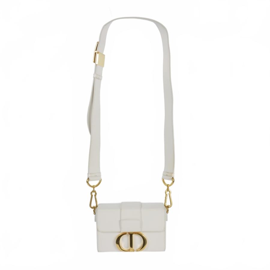 Dior ショルダーバッグ レザー　ホワイト　白 楽天市場】ホワイト レザー（ブランドディオール）（ショルダーバッグ