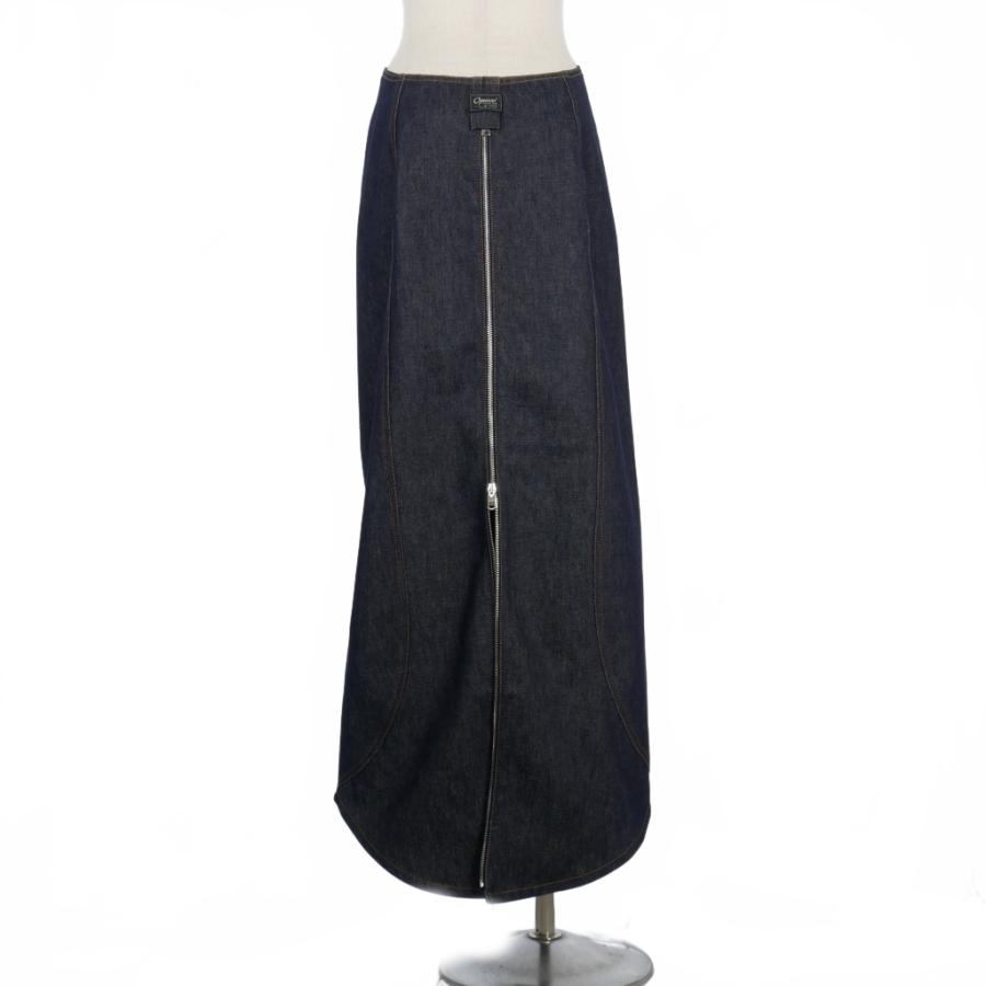 コペルニ coperni ロゴパッチ ジップアップ デニムスカート 42  