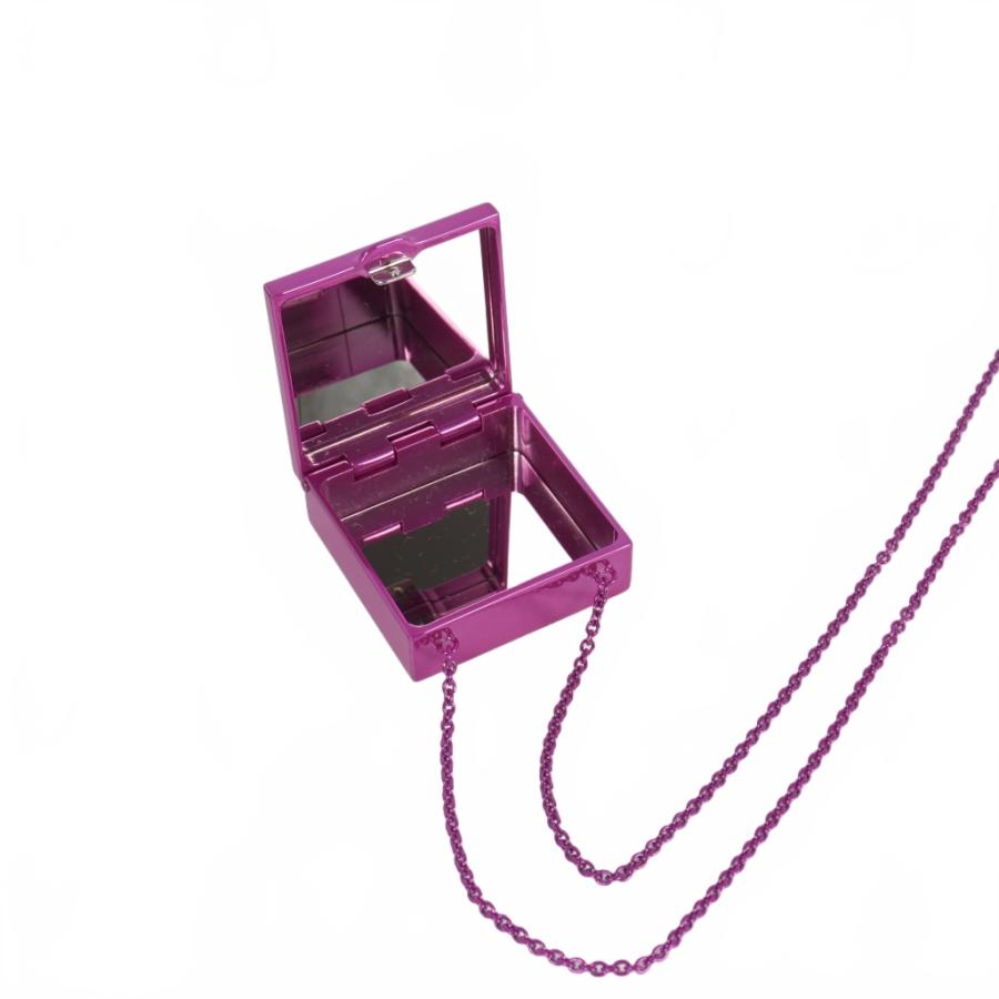 ヴァレンティノ ガラバーニ ロックスタッズ ネックレス パープル