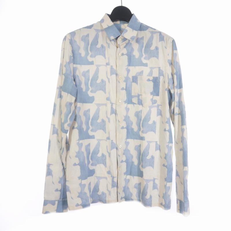 【希少】PRADA 14ss ハワイアン柄シャツ 希少】PRADA 14ss ハワイアン柄シャツ Yahoo!オークション - 14SS