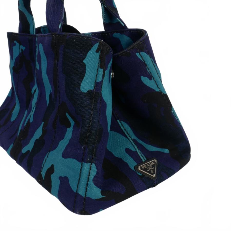 PRADA（プラダ） カナパ カモフラージュ キャンバス ハンドバッグ