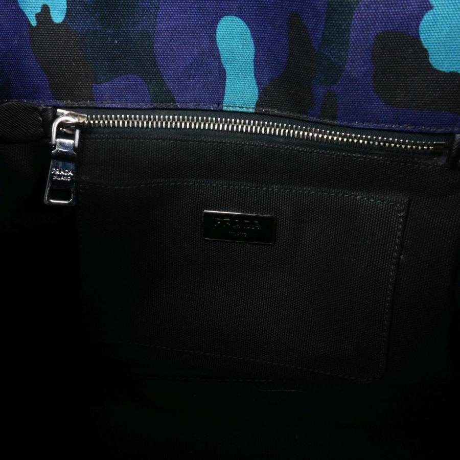 PRADA（プラダ） カナパ カモフラージュ キャンバス ハンドバッグ