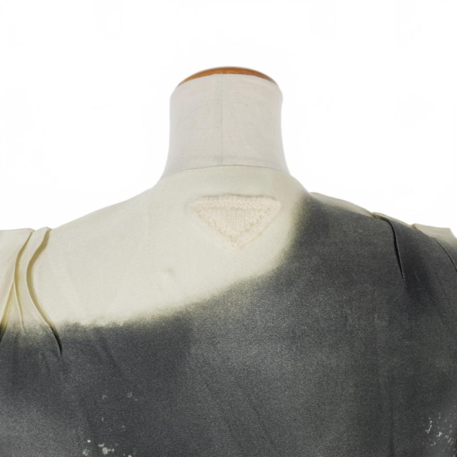 PRADA（プラダ） PRADA 23SS ウォーターカラー ギャザートップス